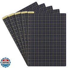 Thenshop 5 Pack A6 Yellow Pencil Board Reusable Notebook Accessory, Flexibili