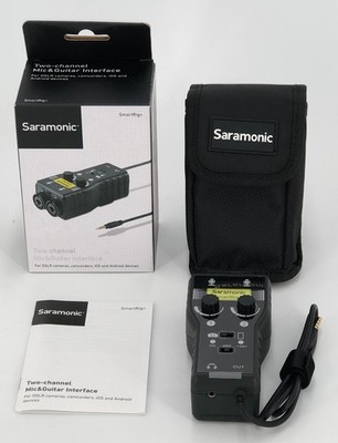 Saramonic SmartRig+ 2-Ch Audio Interface w/XLR, 1/4'' & 1/8  for Camera Phone +++