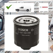 Ölfilter Bosch für VW Polo 86C, 80 1.0 Cat