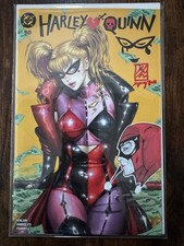 Harley Quinn #50 2X SIGNED & REMARQUE KyuYong Eom & Saul Trade Exclusive w/COA