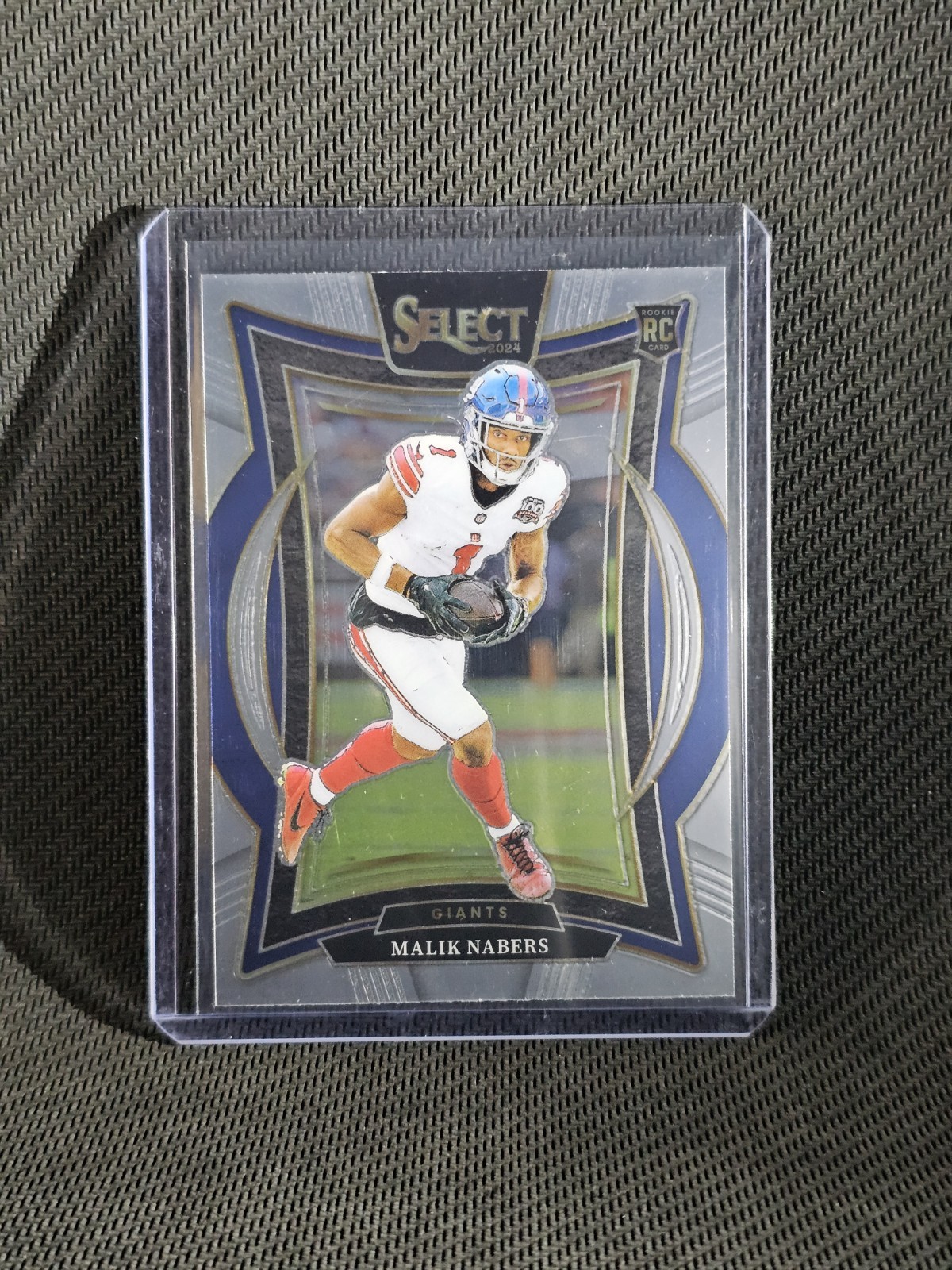 2024 Panini Select - Concourse Malik Nabers #29 Silver Prizm (RC)