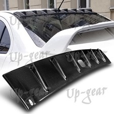 For 08-15 Mitsubishi Evolution X Carbon Fiber Shark Fin Spoiler Wantenna 5x6cm