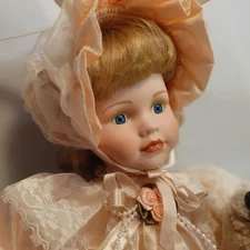 Porcelain Doll "Kim" (511) 13"(33cm) by The Leonardo Collection