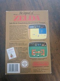 The Legend of Zelda - OVP Komplett - Sammlerzustand - Nintendo NES PAL B - CIB 
