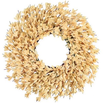 26 Inch Fall Wreaths for Front Door Outside，Realistic Autumn Wreath Outdoor，L...