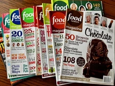 Food Network Magazine –2012-2019 –Recipes & Celebrity Chef Features –VERY GOOD
