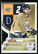 2003-04 Pacific Crown Royale Dan Hamhuis RC /575 #123 Nashville Predators