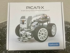 SunFounder PiCar-X Smart Video Robot Car Kit for Raspberry Pi 4B 3B+ 3B 2B