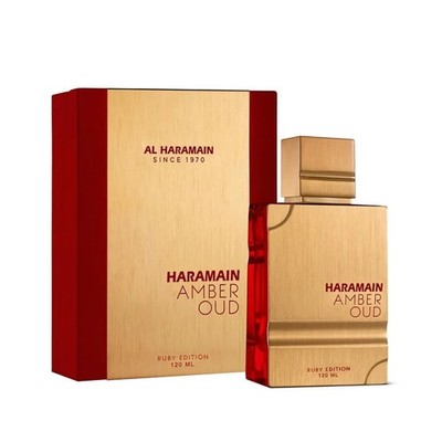 RUBY EDITION by Al Haramain Amber Oud EDP 4.0 oz / 120 ml For Unisex