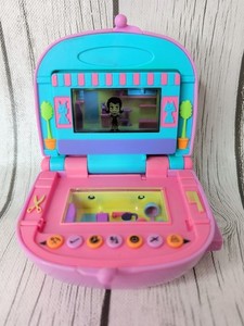 Pixel Chix Love 2 Shop Mall Interactive Portable Works Purple Virtual Salon