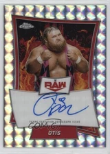 2025 Topps Chrome WWE Red Brand Geometric Refractor Otis #RBA-OTI Auto 1o22