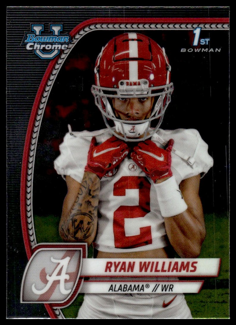 2024 Bowman University Chrome #53 Ryan Williams
