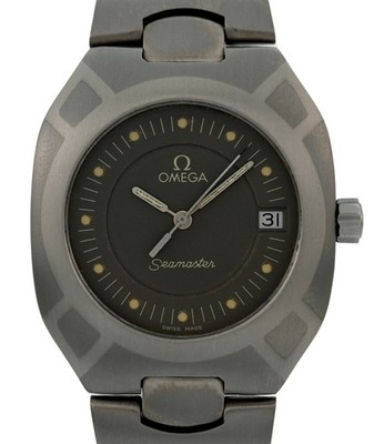 Omega 32mm Rare Seamaster Polaris Titanium Palladium Swiss