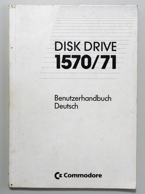 Commodore 1570/1571 Disk Drive Handbuch