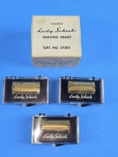 LADY SCHICK GOLD SHAVING RAZOR HEADS  NOS.