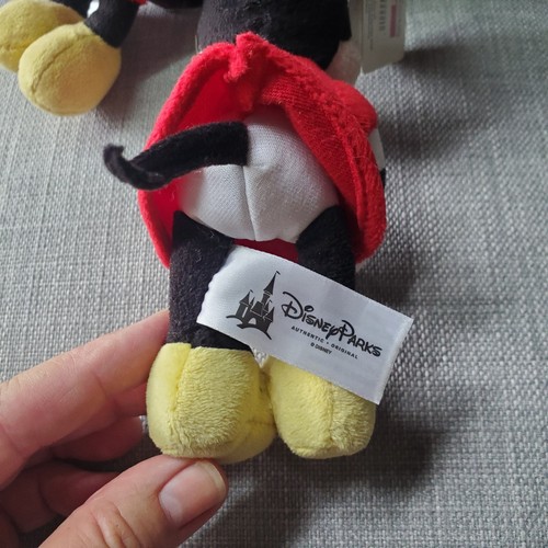Mickey and Minnie, Disney, pair, Magnetic, with tags, 7" - Bild 5 von 7