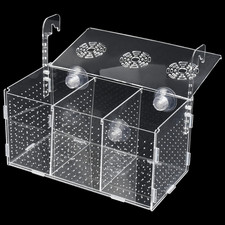 Fish Breeding Box, Acrylic Fish Isolation Box,Fish Separator for Aquarium, Aquar