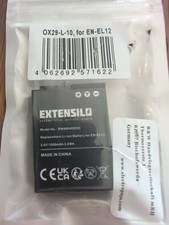 Extensilo Battery For  Nikon EN-EL 12