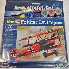 Fokker Dr.1 Triplane Model Set  Starter Kit   1:144  Revell 04116