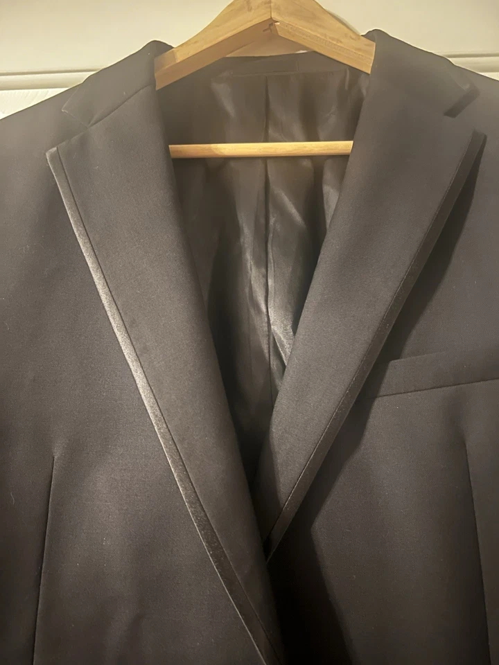 Calvin Klein Slim Fit Wool Tuxedo - Image 4 of 4