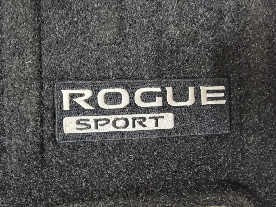 2014-2020 NISSAN ROGUE Sport Trunk Cargo Floor Mat Cover 2 Piece Black OEM - Image 2 of 4