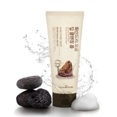 FROM NATURE Volcanic Core Deep Cleansing Foam 130g Moisturizing Foam Cleanser