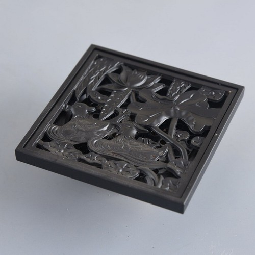 Black Brass Birds Floor Drain Square Bathroom Wet room Shower Drain mhr163 - Picture 6 of 7