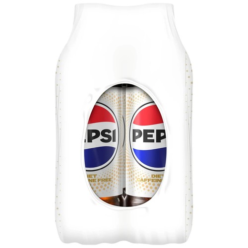 Diet Pepsi Cola Caffeine Free Soda Pop, 16.9 fl oz, 6 Pack Bottles - Bild 5 von 6