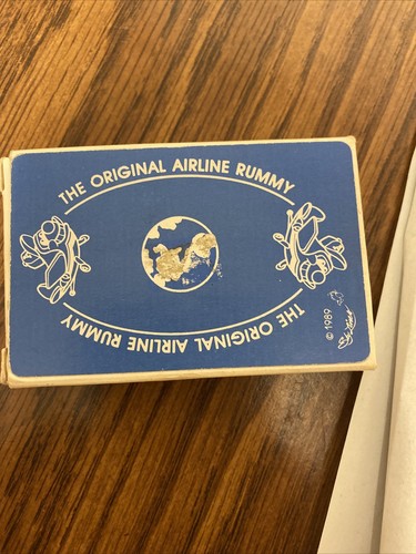 Vintage 1989 The Original Airline Rummy Cards - Picture 8 of 9