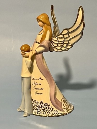 Angel, 2004 Musical Figurine Bradford Edition Premier Issue, Forever My Son - Picture 2 of 6
