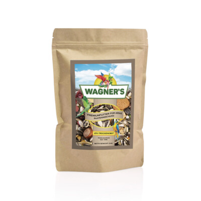 Ara Futter Vogelfutter Papageienfutter für Aras Wagner's Futter für Aras - 5 kg
