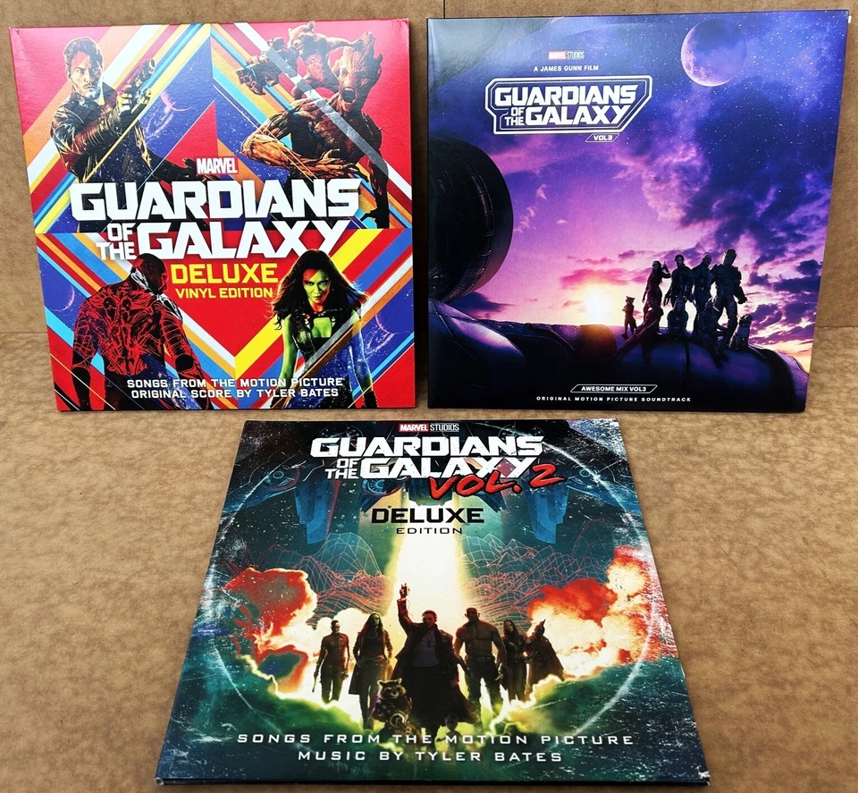 Guardians of the Galaxy Soundtrack: 3-Volume 6-DISC Deluxe Vinyl Collection -NEW Foto 2 de 4