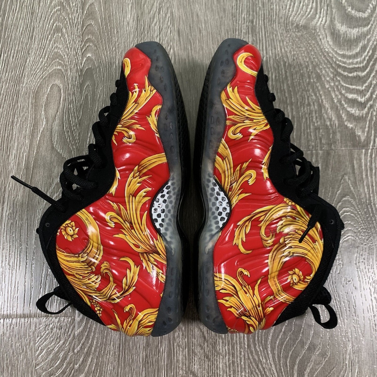 NIKE Air Foamposite SUPREME (652792-600) RED, 10