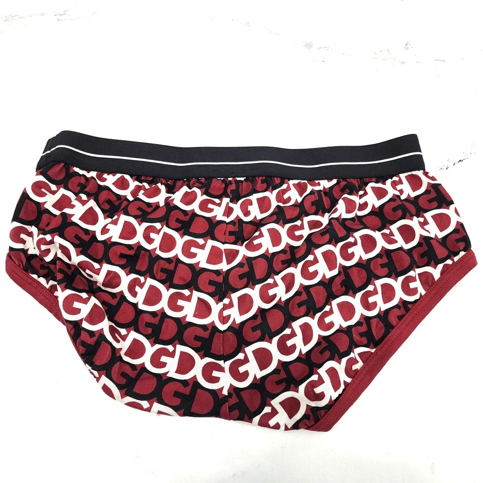 Cuecas Dolce & Gabbana multicoloridas com estampa de logotipo DG vermelhas EUA S IT 3 - Imagem 3 de 4