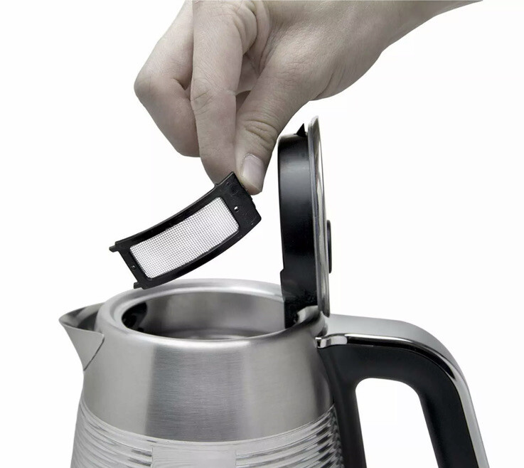 Morphy Richards Vetro 1.5L Illuminated Glass 3kw Kettle Stainless Steel