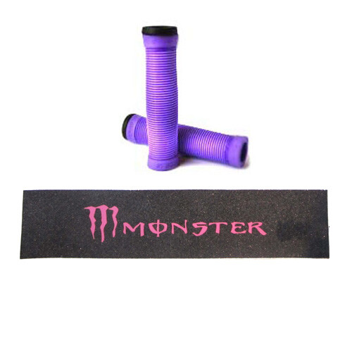 Stunt Scooter Griffe & Griffband Superpaket Griffband ROT GRÜN SCHWARZ LILA - Bild 14 von 14
