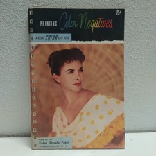 Kodak Data Book Guide For Printing Color Negatives MCM Vintage 1959 Ektacolor