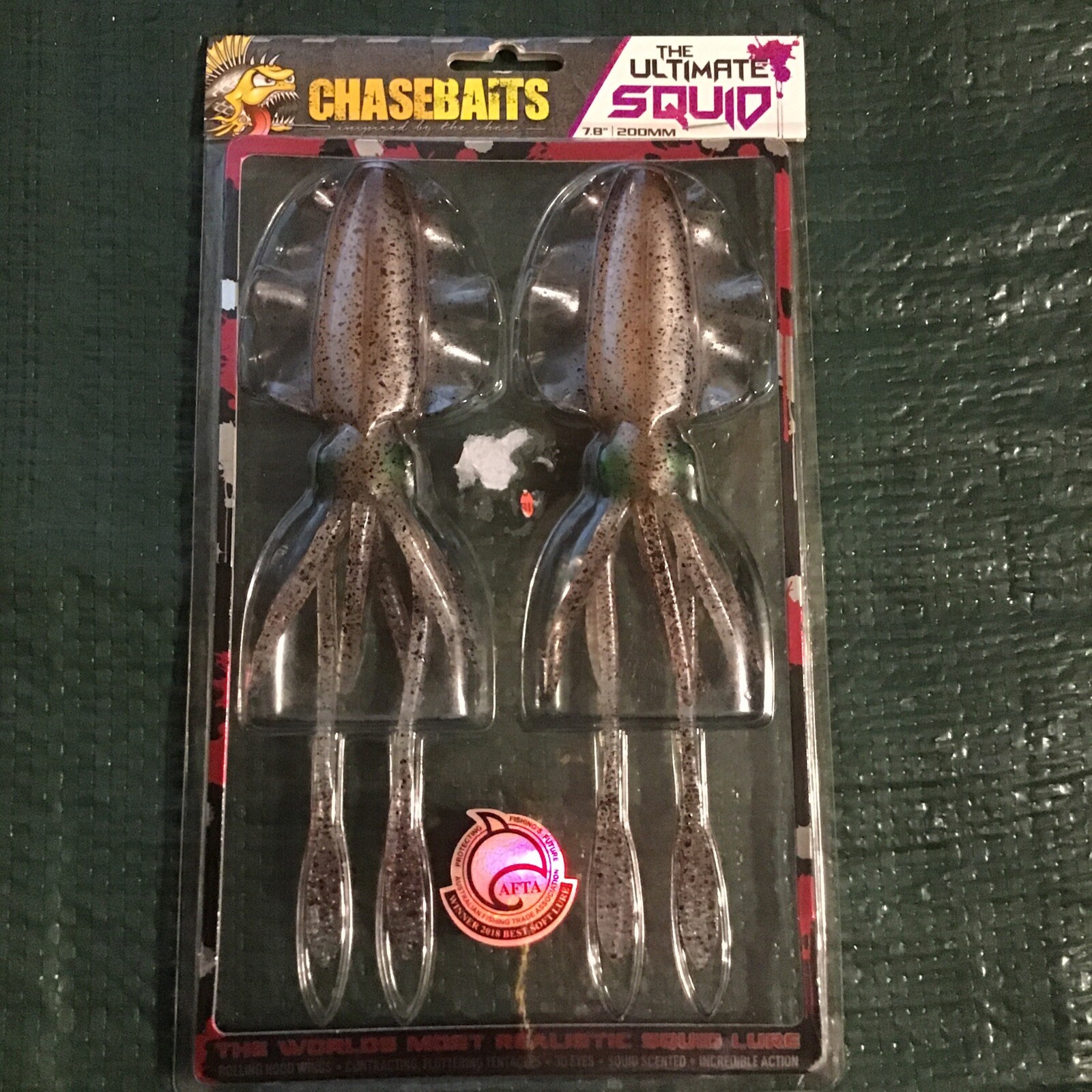 Chasebaits The Ultimate Squid Lures An Rigs Combo(200mm Size