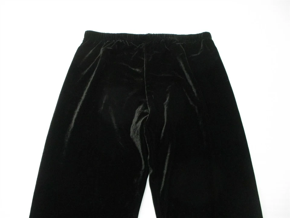 XHILARATION Leggings Para Mujer Talla M Informales Cómodos Elastizados Terciopelo Negro Foto 2 de 4