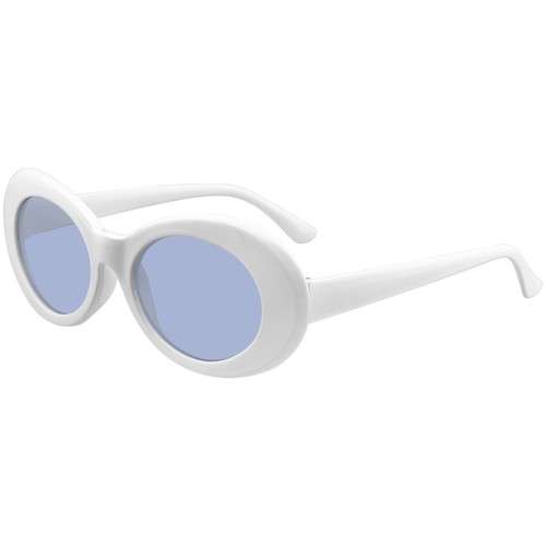 Gafas de sol Gafas de sol redondas Retro Brazos cónicos Claut Color ovalado Tinte Blanco Tonos - Imagen 19 de 21