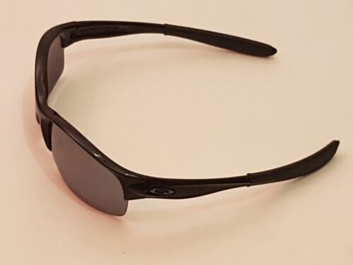 Oakley Commit SQ 03-781 Sportsonnenbrille poliertes schwarzes Gestell schwarz Iridium - Bild 4 von 10