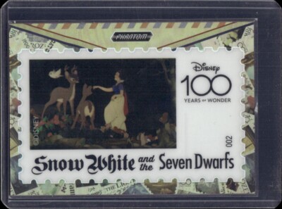 Schneewittchen und die sieben Zwerge 2023 Kakawow Phantom Disney 100 World Briefmarke