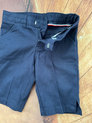 French Toast School Uniform Shorts Unisex Navy Blue 6X Size - Picture 3 of 9