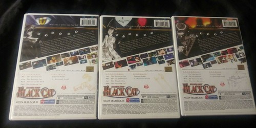 Shonen Jump Black Cat Volume 01 02 05 DVD lot Gonzo Funimation anime manga - Bild 2 von 3