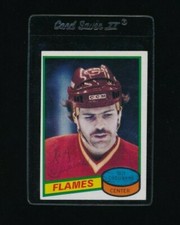 1980-81 Topps #45 Guy Chouinard Hockey signed autograph tough scratched