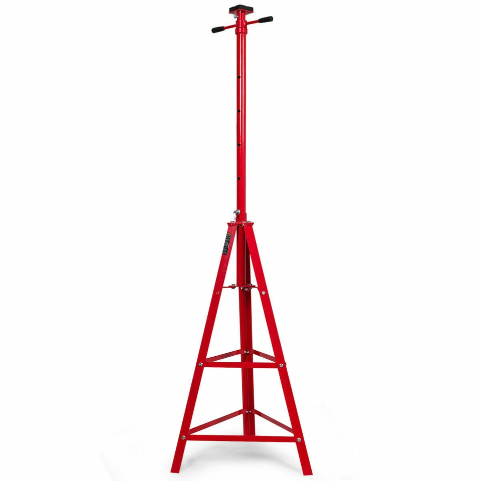 Goplus Heavy Duty 2 Ton Under Hoist Tripod Jack Adjustable Height 48.5"- 84" Foto 2 de 4