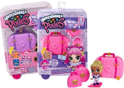 Hatchimals Pixies, Vacay Style 25 Zoll Überraschung Sammlerpuppe und Zubehör