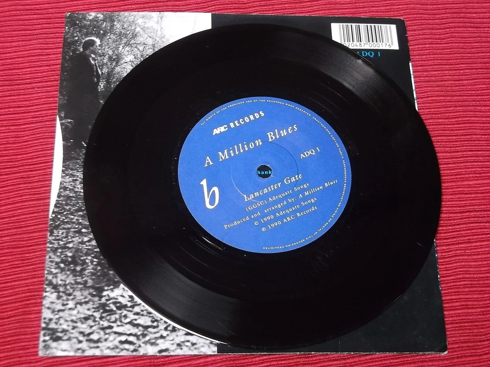 A Million Blues:   Living On A Promise  7"   EX+  promo - Image 2 of 4