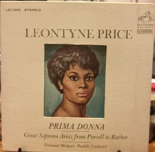 LEONTYNE PRICE PRIMA DONNA Great Soprano Box Set LP RCA Red Seal LCS 2898 1966