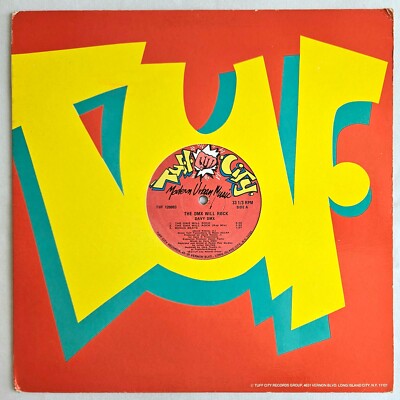 1985 - DAVY DMX - THE DMX WILL ROCK - TUFF CITY RECORDS ORIGINAL PRESSING